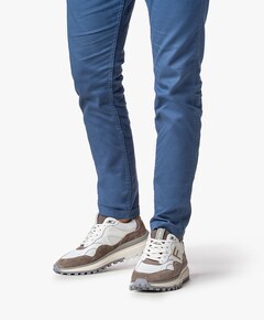 heren sneakers beige