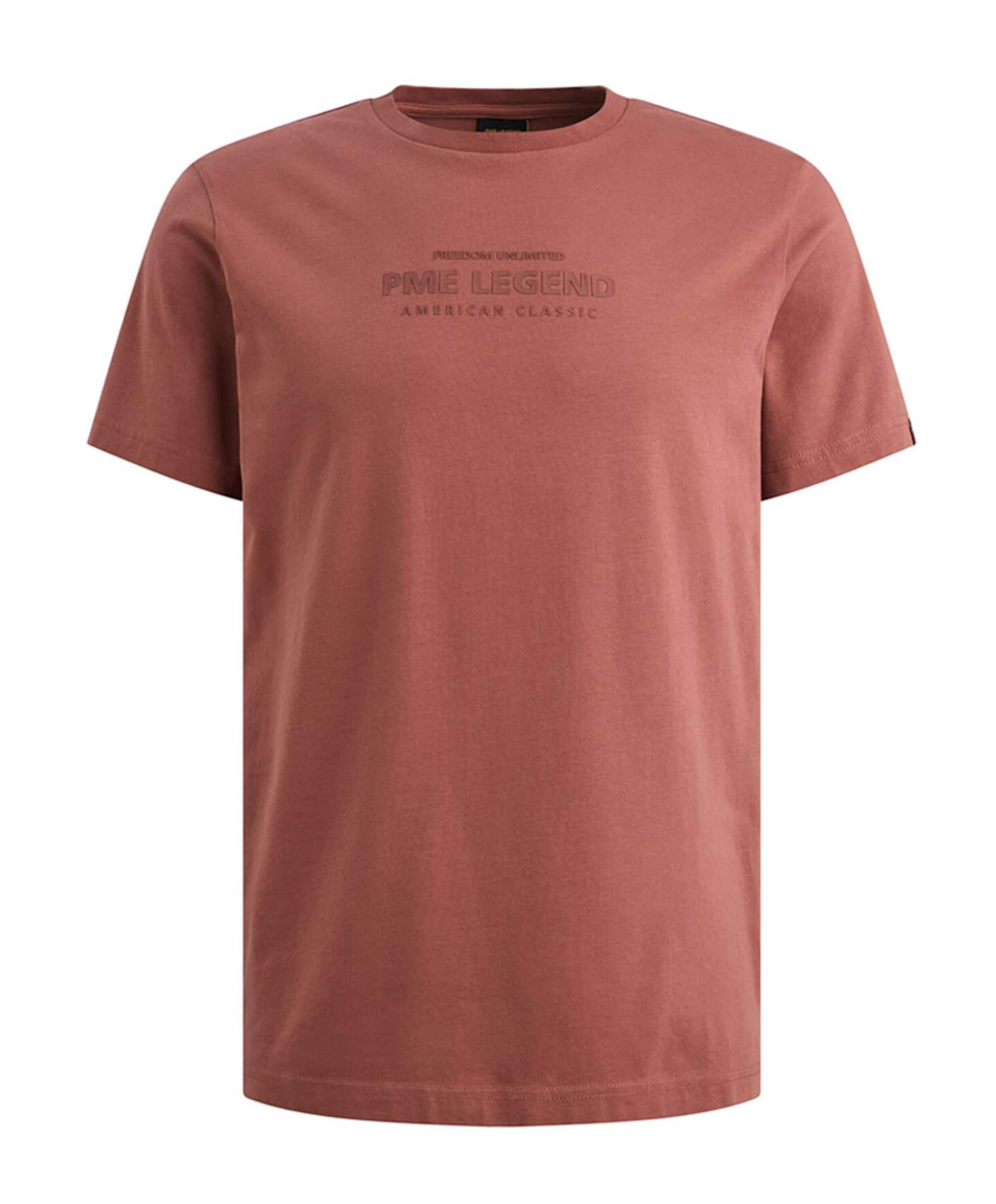 Heren t-shirt bordeaux