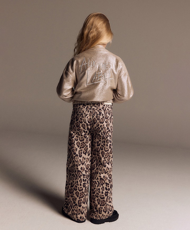 wide leg jaguar jeans beige