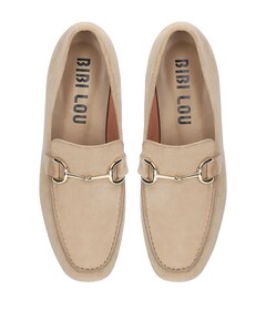 dames loafers beige