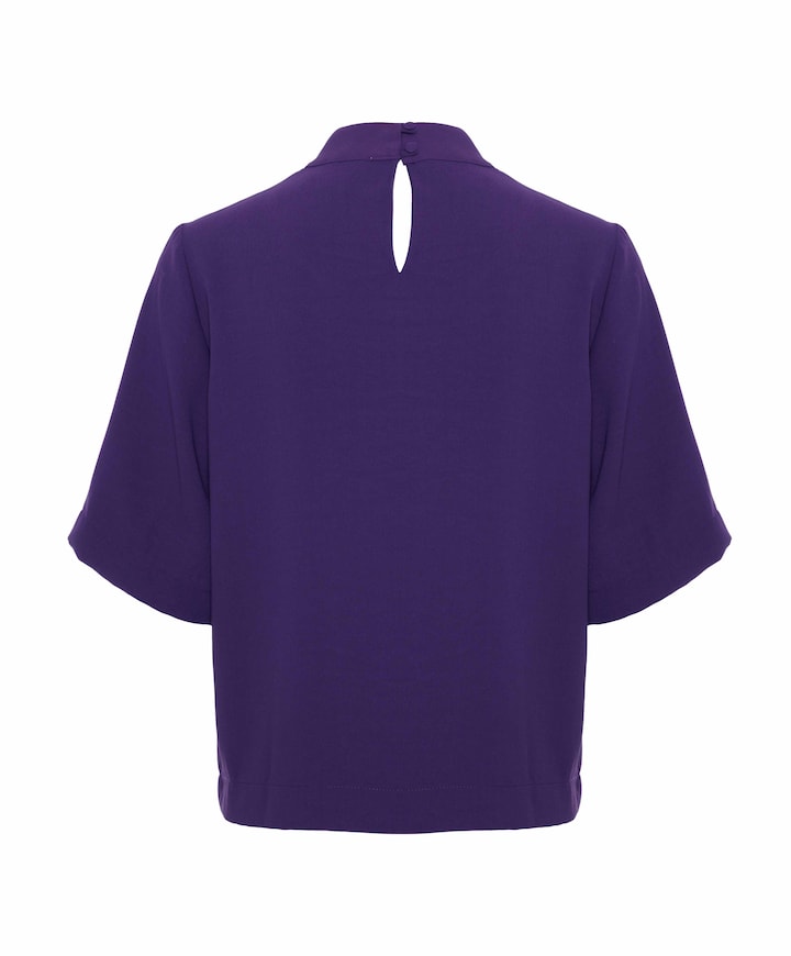 Dames blouse paars