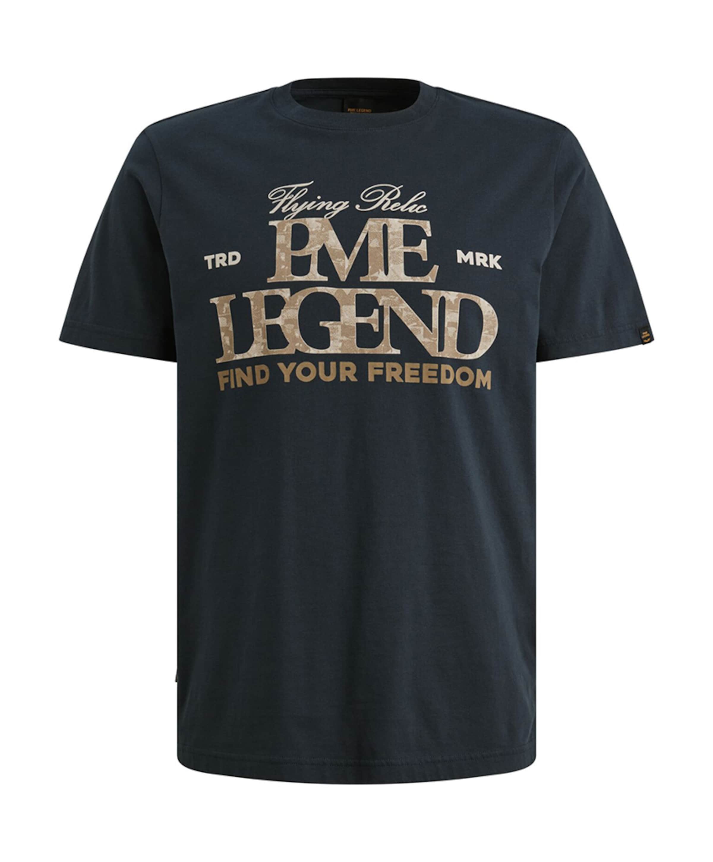 Heren T-shirt blauw