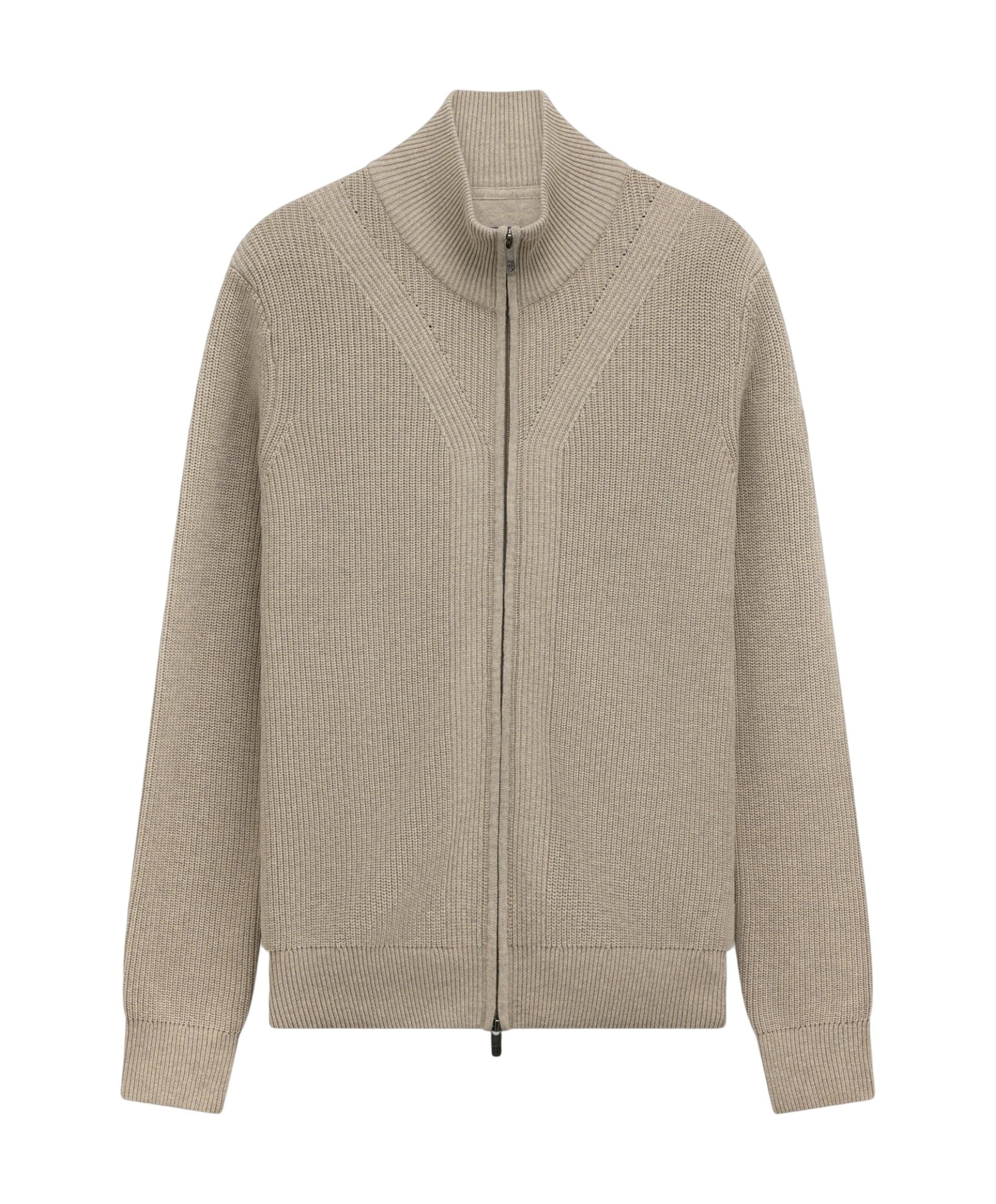 Heren vest beige