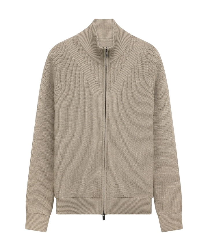 Heren vest beige