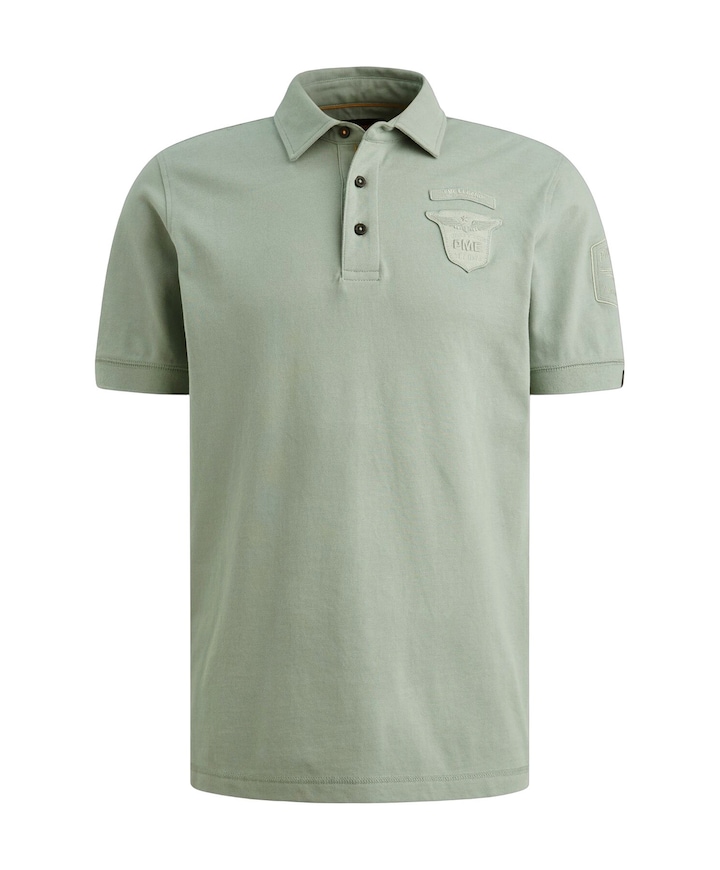 Heren polo groen