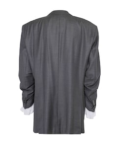 Dames blazer grijs