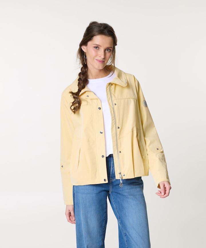 Dames jas geel