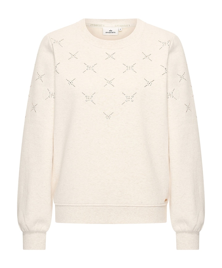 Dames sweater beige