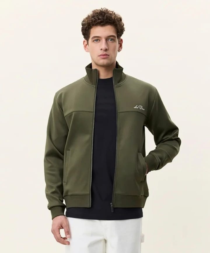 Heren vest groen