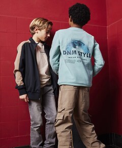 Cargo Wide Straight broek beige