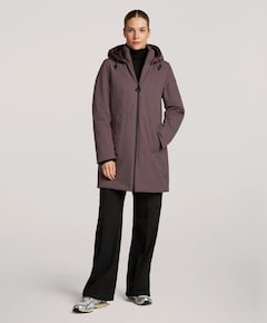 Dames jas bordeaux
