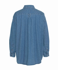 Dames blouse blauw
