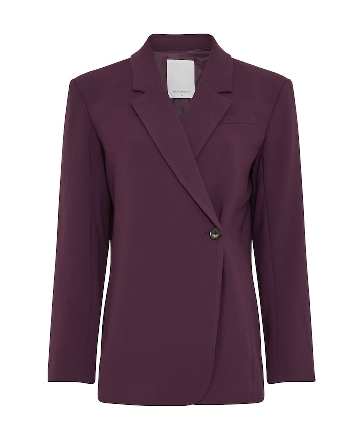 Dames blazer paars