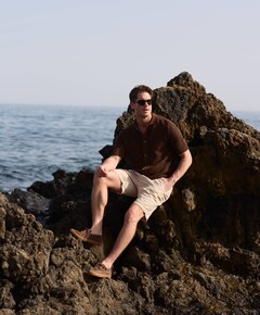 Heren moccasins bruin