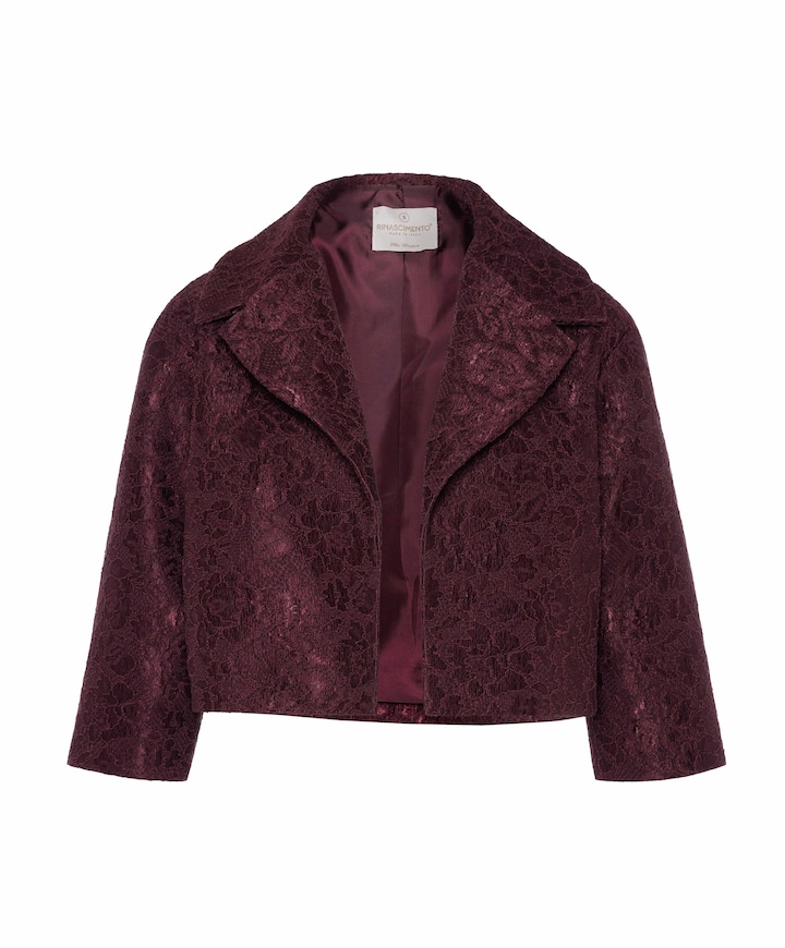 Dames blazer bordeaux