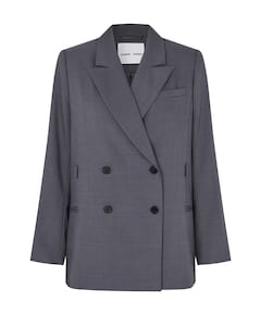 Dames blazer grijs