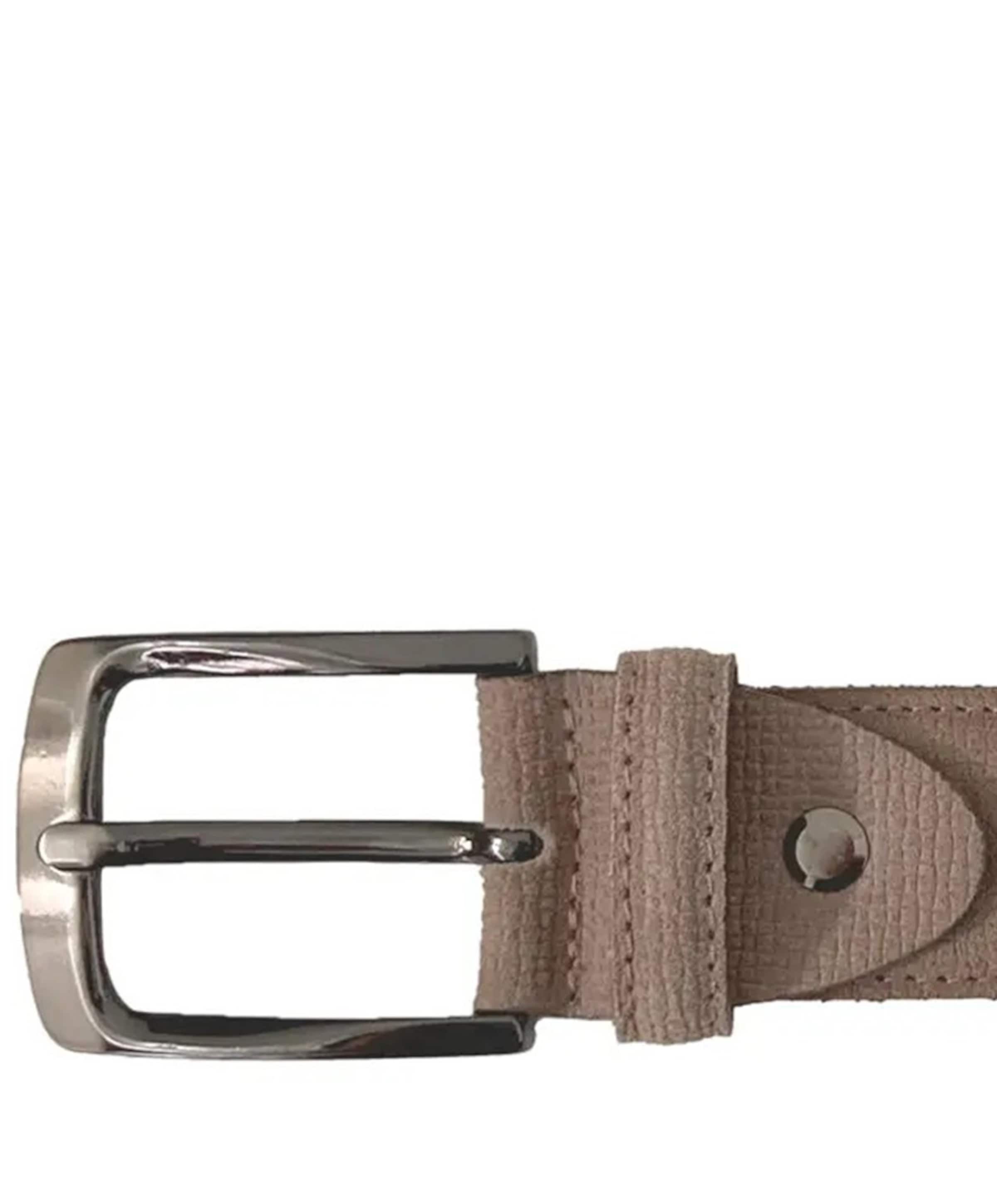 Heren riem beige