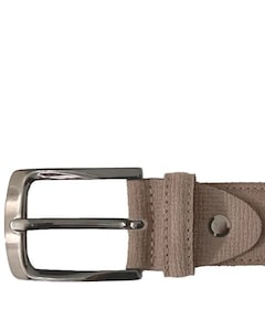 Heren riem beige