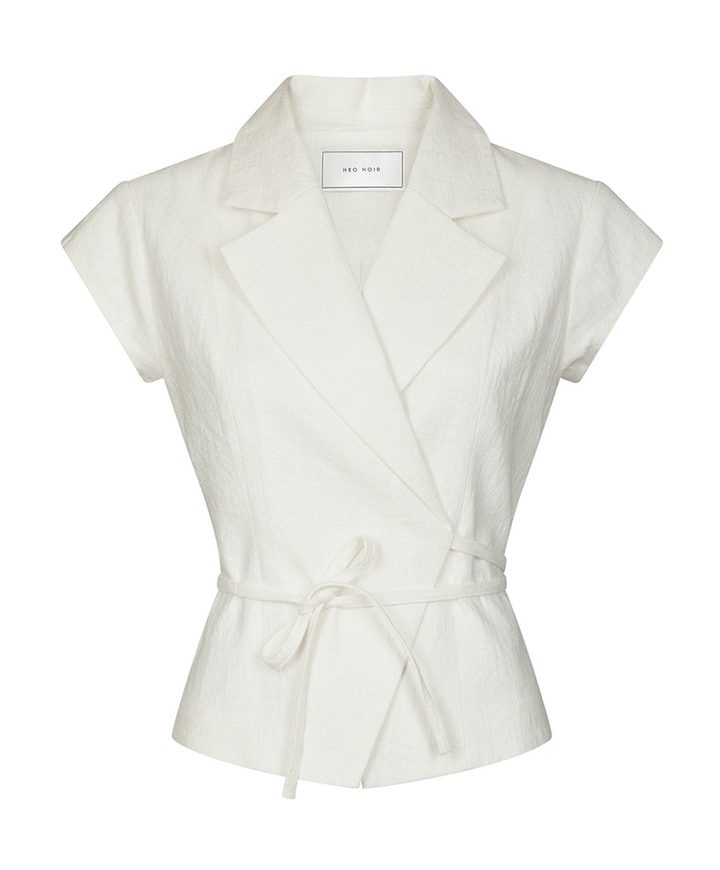 Dames gilet ecru