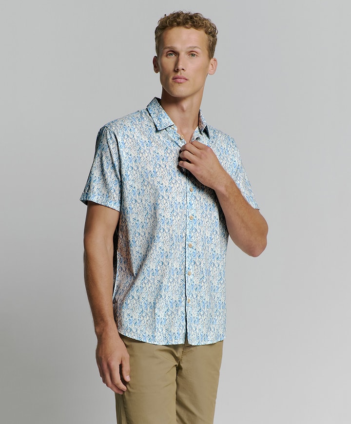 T-shirt blauw