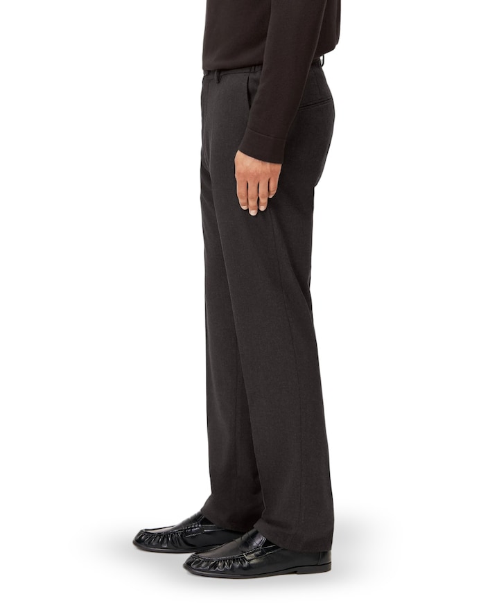 AJEND_RGLR heren pantalon bruin