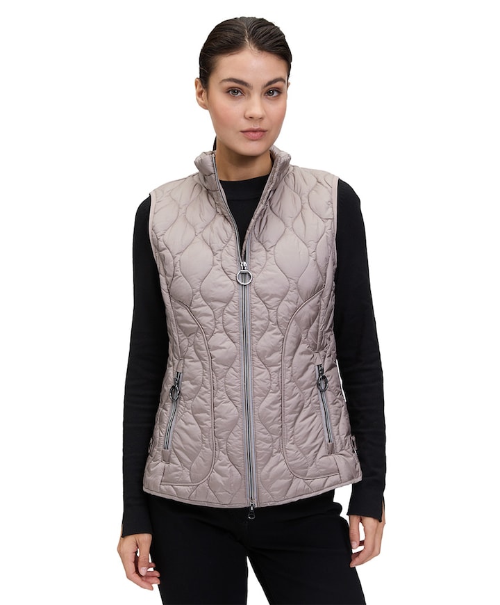 Dames bodywarmer beige
