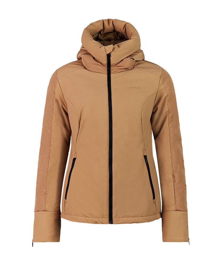 Dames ski-jas beige