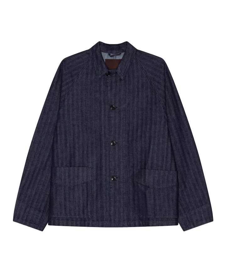Heren spijkerjas blauw