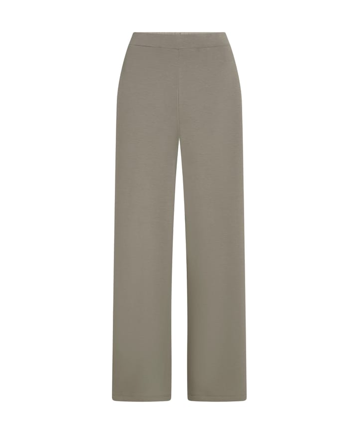 Stripe dames broek beige