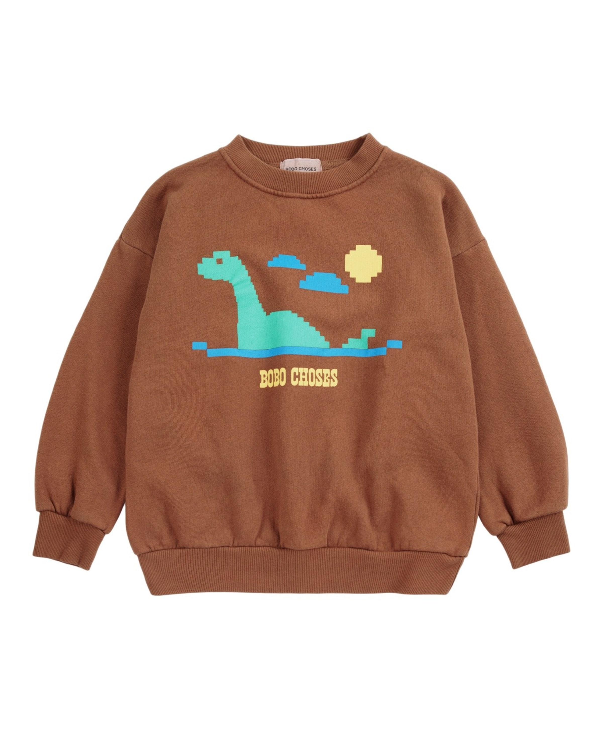 Jongens sweater bruin