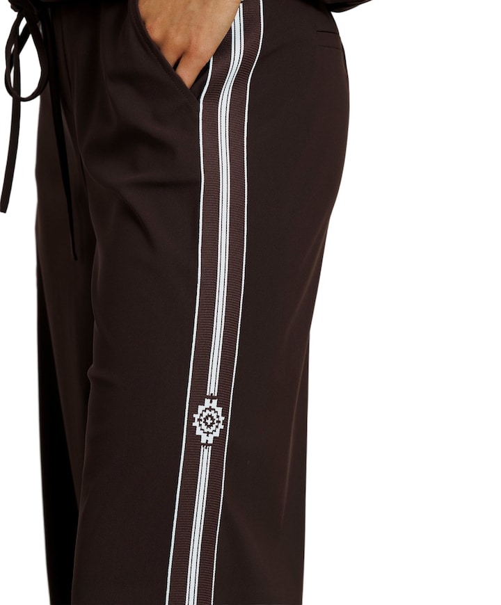 Lexie tape dames broek bruin