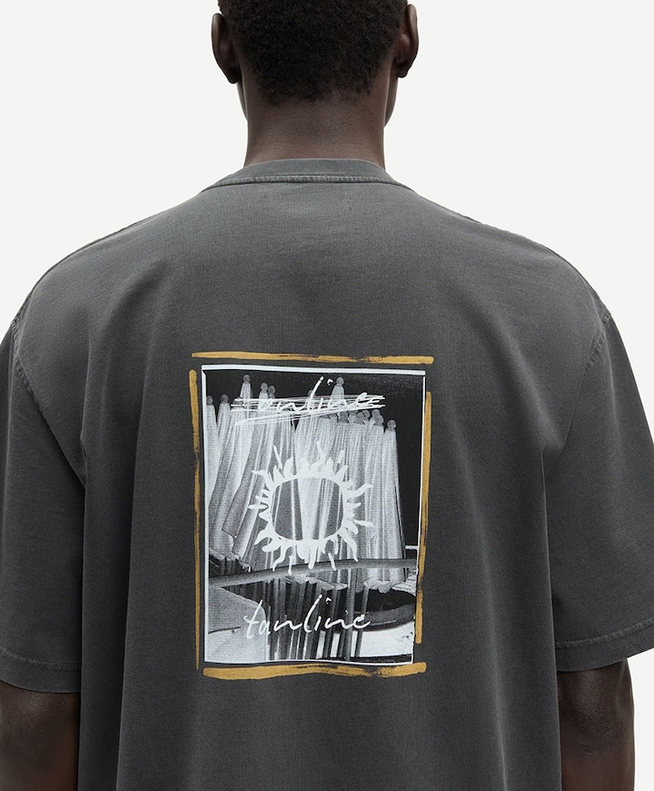 Heren T-shirt zwart