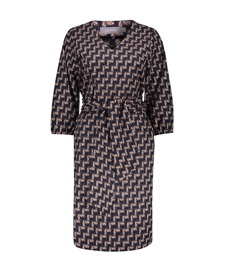 Dames jurk blauw