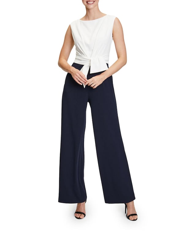 Overall Lang ohne Arm jumpsuit blauw