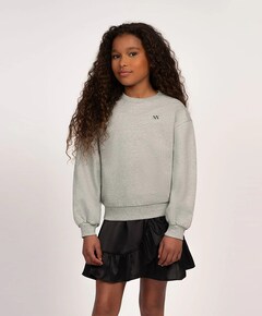 Meisjes sweater grijs