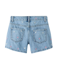 NKFBELLA REG DNM 3674-BE NOO meisjes korte broek blauw