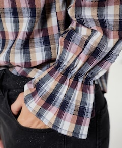 Dames blouse paars