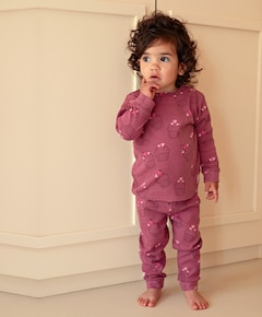 Meisjes pyjamaset paars