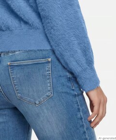 Dames trui blauw