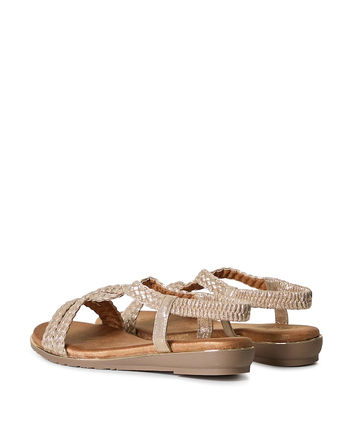 Rhune  dames sandalen goud