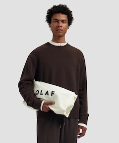 Heren sweater bruin