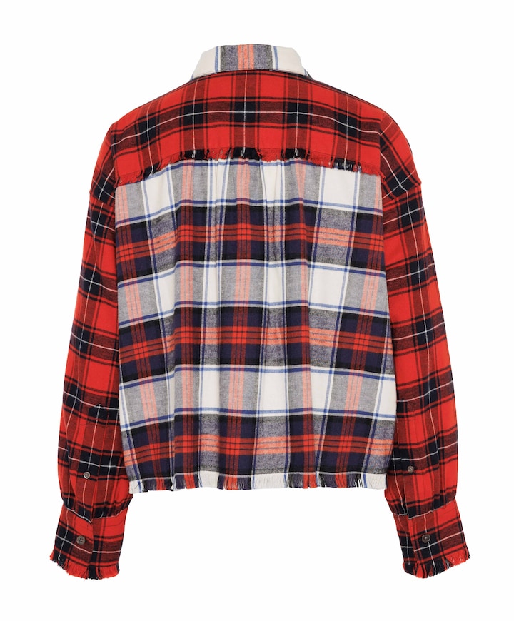 Dames blouse rood