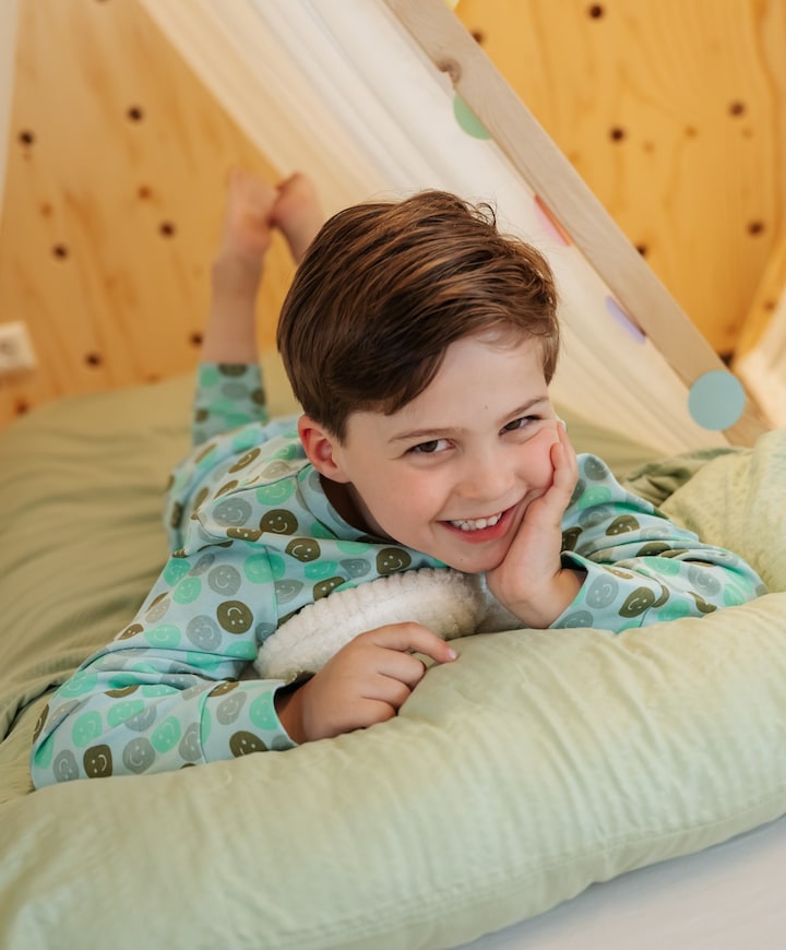 Jongens pyjamaset groen
