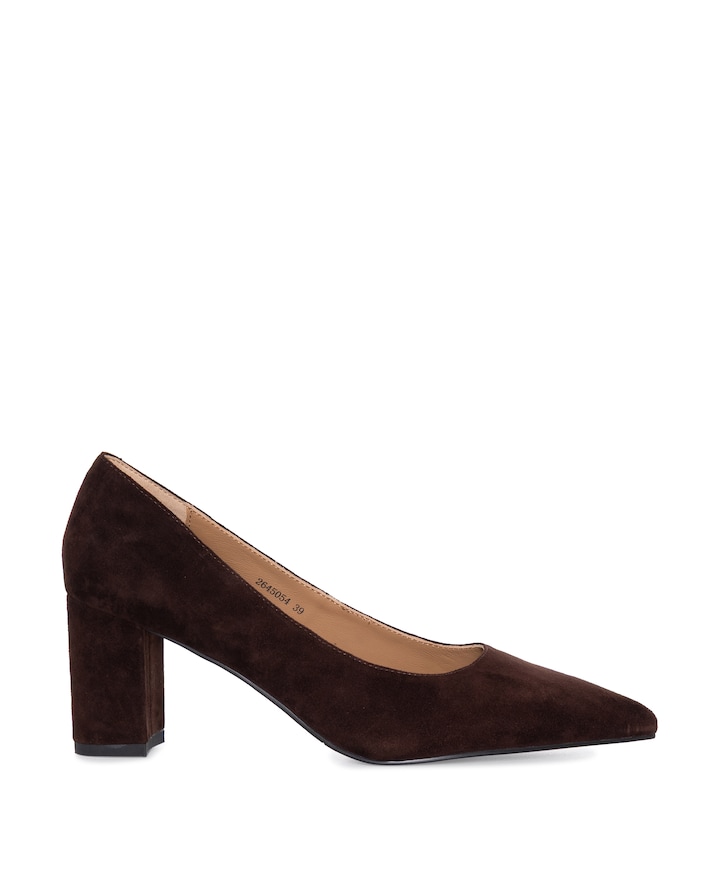 Wilma dames pumps bruin