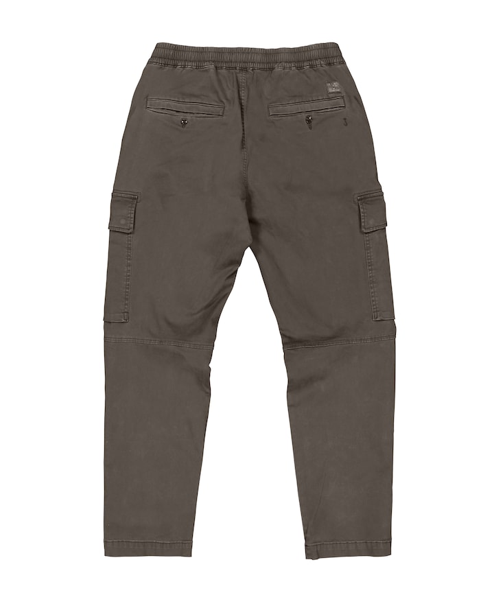 Tristan Slim Sateen Cargo heren broek bruin