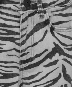 KOGHOPE HW ZEBRA WIDE DNM SIK meisjes jeans ecru