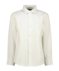 Jongens overhemd lange mouw wit