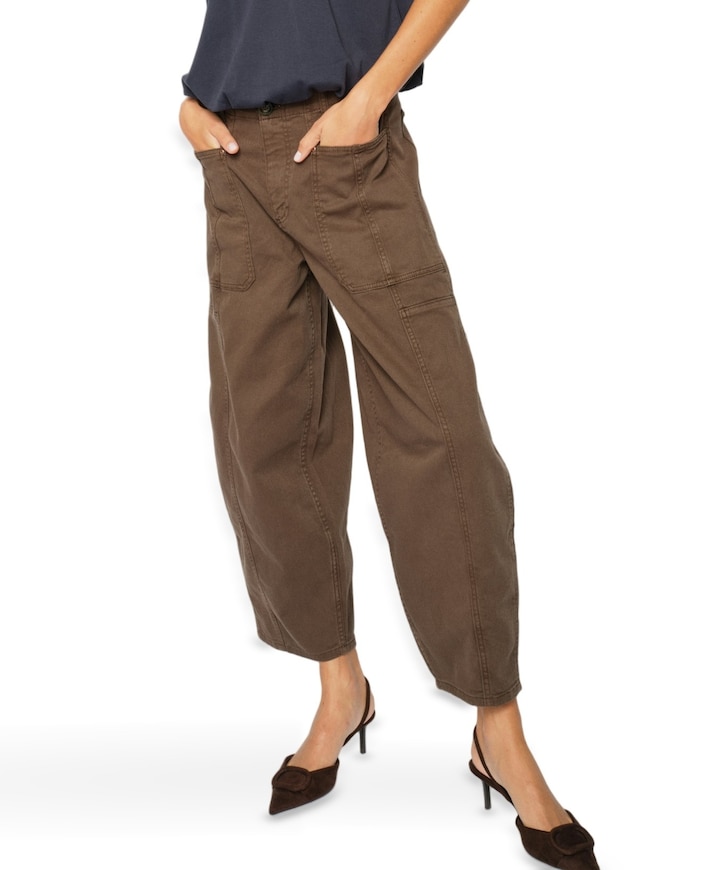 MMRosy Via dames broek bruin