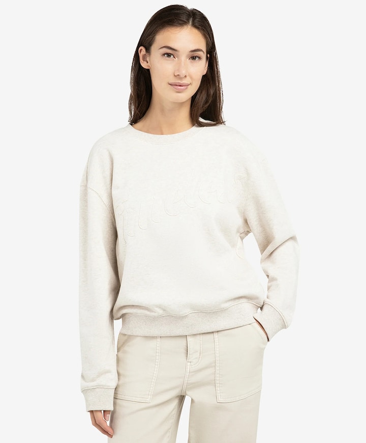 Dames sweater beige