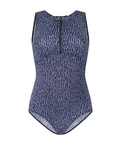 Dames badpak grijs
